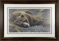 Robert Bateman's "Grizzly at Rest" Limited Edition