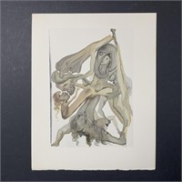 Salvador Dali's "Inferno Canto 11" Print