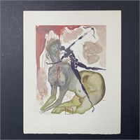 Salvador Dali's "The Minotaur" Print
