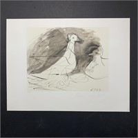 Pablo Picasso's "Pigeons" Limited Edition Lithogra