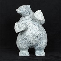 Simeonie Killiktee's "Bear" Original Inuit Carving