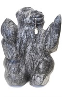 Charlie Okpik's "Shaman" Sculpture