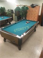 Dynamo Coin Operated Pool Table - ~57 x 100