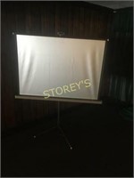 Argus ~4' x 4' Projection Screen w/ Stand