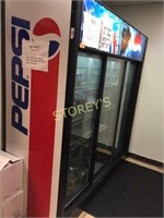 3dr Refrigerated Glass Pop Cooler