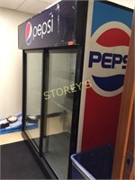 2dr Ref. Sliding Glass Pepsi Cooler