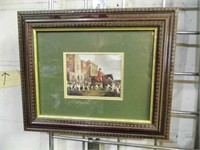 2 Fox Hunting Pictures 11 3/4" x 9 1/2"