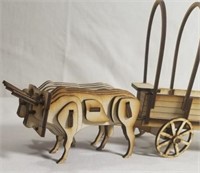 Western Covered Wagon 3-D Decor