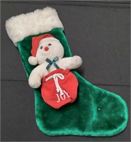 20 inch snowman stocking