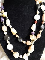 Authentic real stone necklace