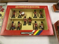 Britains Metal Models Figurines Marching Band