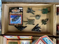 Toy Cannons, Stealth Bombers, Helicopter