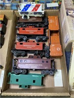 Lionel 027 Cabooses & Freight Cars