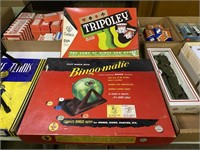 Vintage Tripoley & Bingomatic Games