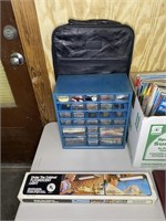 Organizer Cabinet with Rotary Tool Supplies & More