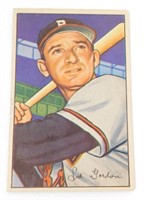 1952 Bowman Sid Gordon of the Boston Braves