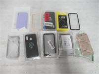 Lot of 10 Various Cell Phone Cases