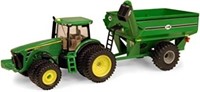 1:64 John Deere 8320R Tractor with Cart
