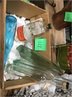 glass bottle lot