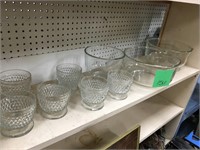 clear glass  lot