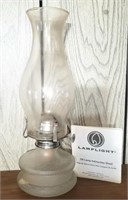 LAMPLIGHT Glass OIL LAMP with Oil