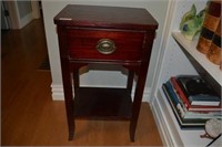 Antique Mahogany night stand 16"x12"dx28"h