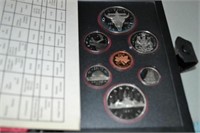 1982 Canadian Mint Set $1.00 fifty % silver