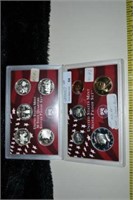 2000 U.S. Mint set dime & 1/2$ 90% silver