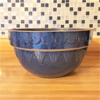BLUE CROCK from CLAY CITY POTTERY, 3 Pics