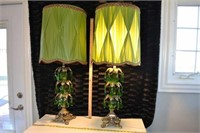 3ft to top of shade retro table lamps