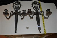 21" High Cast wall sconces