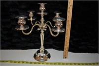Silver Candelabra chippendale