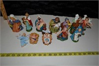 Vintage Nativity figurals