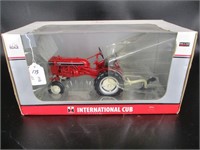 IH Cub Tractor  w/ Plow - SpecCast