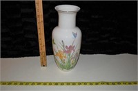 butterfly floral vase