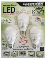Omni $25 Retail Directional 60 Watt LED Dimmable