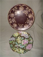 2 Oriental Plates
