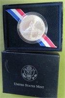 2000 US Mint L. of Congress Silver $