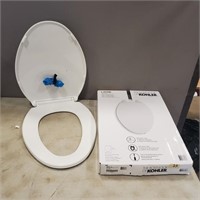 Unused Toilet Seat