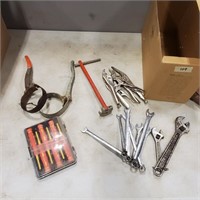 Pliers, Filter Wrenches, Screwdrivers