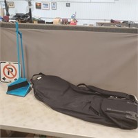 Golf Bag Cover and Broom