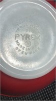 Pyrex Red  1 1/2 Qt Classic Bowl, Ex the Hard One