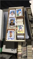 Box of Baseball Collector Cards