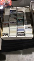 Box of Mixed Sports Collector Cards