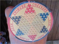 Chinese Checkers one sided - made in St. Thomas