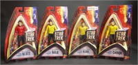 (4) Art Asylum Star Trek TOS Figures NEW on Card