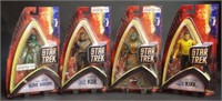 (4) Art Asylum Star Trek TOS Figures NEW on CARD