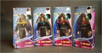 (4) Playmates Star Trek Action Figures NEW