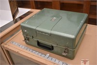 "Elna" Portable Sewing Machine in Metal Case