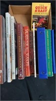 Group of cook books